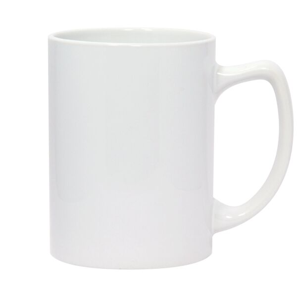 14oz White Statesman Mug
