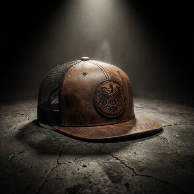 Leather Patch Hat