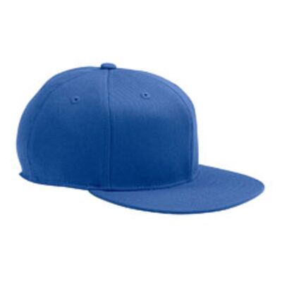 Flexfit 6210 Structured Flat Bill Fitted Hat Thumbnail