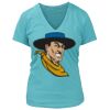 Women's Premium Deep V-Neck T-Shirt Thumbnail