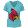 Women's Premium Deep V-Neck T-Shirt Thumbnail