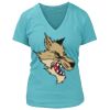 Women's Premium Deep V-Neck T-Shirt Thumbnail
