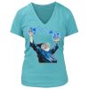 Women's Premium Deep V-Neck T-Shirt Thumbnail