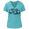 Women's Premium Deep V-Neck T-Shirt Thumbnail