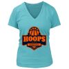 Women's Premium Deep V-Neck T-Shirt Thumbnail
