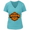 Women's Premium Deep V-Neck T-Shirt Thumbnail
