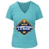 Women's Premium Deep V-Neck T-Shirt Thumbnail