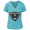 Women's Premium Deep V-Neck T-Shirt Thumbnail