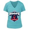 Women's Premium Deep V-Neck T-Shirt Thumbnail