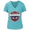 Women's Premium Deep V-Neck T-Shirt Thumbnail