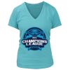 Women's Premium Deep V-Neck T-Shirt Thumbnail