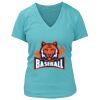 Women's Premium Deep V-Neck T-Shirt Thumbnail