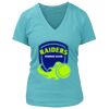 Women's Premium Deep V-Neck T-Shirt Thumbnail