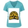 Women's Premium Deep V-Neck T-Shirt Thumbnail