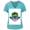 Women's Premium Deep V-Neck T-Shirt Thumbnail