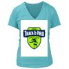 Women's Premium Deep V-Neck T-Shirt Thumbnail