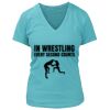 Women's Premium Deep V-Neck T-Shirt Thumbnail