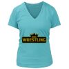 Women's Premium Deep V-Neck T-Shirt Thumbnail