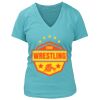 Women's Premium Deep V-Neck T-Shirt Thumbnail