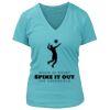 Women's Premium Deep V-Neck T-Shirt Thumbnail