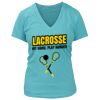 Women's Premium Deep V-Neck T-Shirt Thumbnail