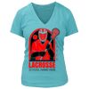 Women's Premium Deep V-Neck T-Shirt Thumbnail