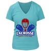 Women's Premium Deep V-Neck T-Shirt Thumbnail