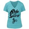 Women's Premium Deep V-Neck T-Shirt Thumbnail