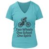Women's Premium Deep V-Neck T-Shirt Thumbnail