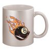 11oz Metallic Silver Mug Thumbnail