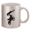 11oz Metallic Silver Mug Thumbnail