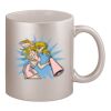 11oz Metallic Silver Mug Thumbnail