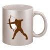 11oz Metallic Silver Mug Thumbnail