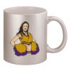 11oz Metallic Silver Mug Thumbnail