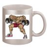 11oz Metallic Silver Mug Thumbnail