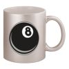 11oz Metallic Silver Mug Thumbnail