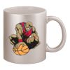 11oz Metallic Silver Mug Thumbnail