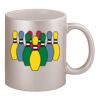 11oz Metallic Silver Mug Thumbnail