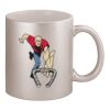 11oz Metallic Silver Mug Thumbnail