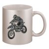 11oz Metallic Silver Mug Thumbnail