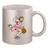 11oz Metallic Silver Mug Thumbnail