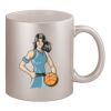 11oz Metallic Silver Mug Thumbnail
