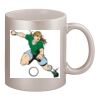 11oz Metallic Silver Mug Thumbnail