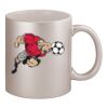 11oz Metallic Silver Mug Thumbnail