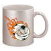 11oz Metallic Silver Mug Thumbnail