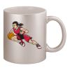 11oz Metallic Silver Mug Thumbnail