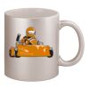 11oz Metallic Silver Mug Thumbnail
