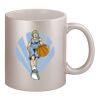 11oz Metallic Silver Mug Thumbnail