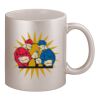 11oz Metallic Silver Mug Thumbnail