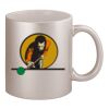 11oz Metallic Silver Mug Thumbnail